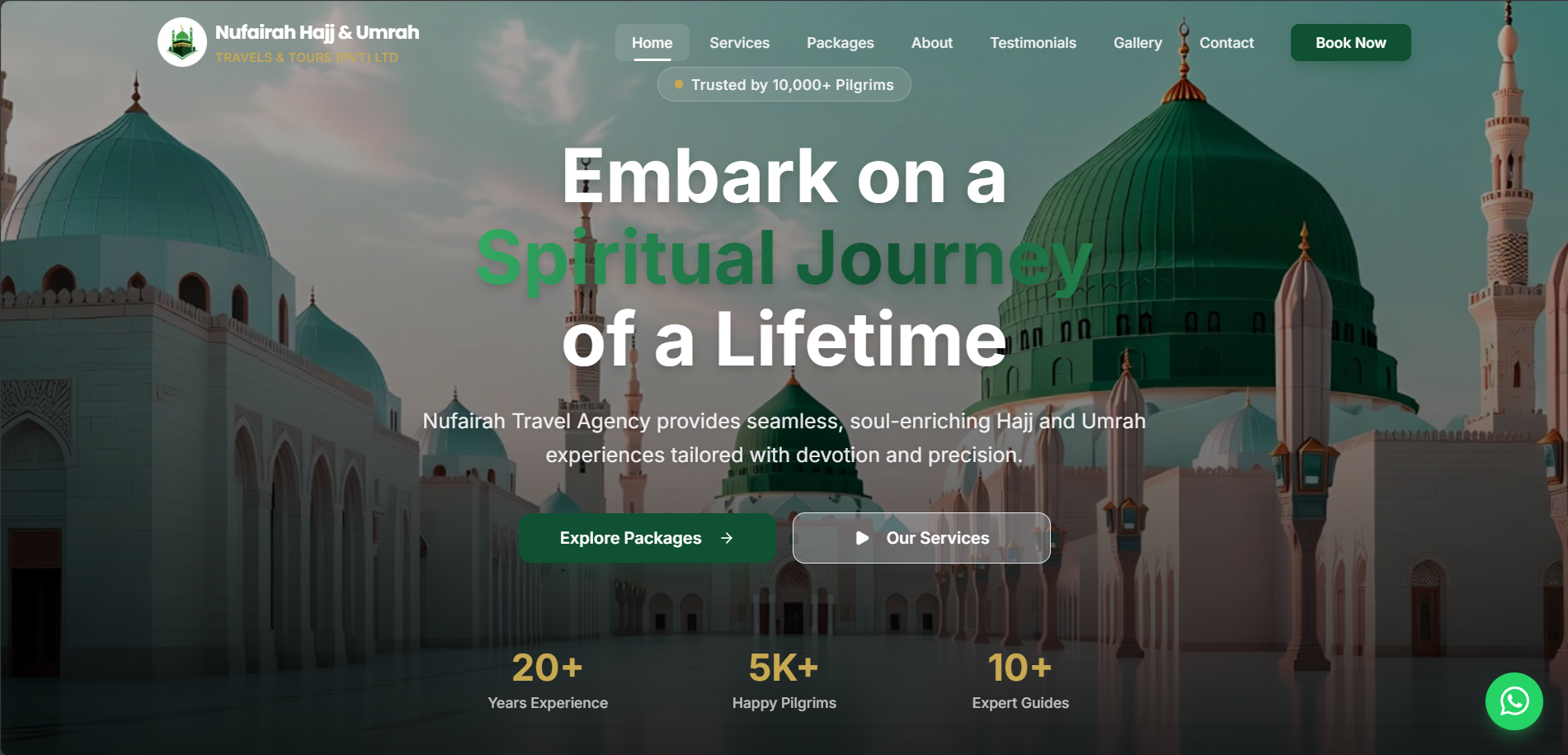 Nufairah Travels - A Digital Transformation